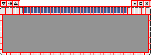 Figure 2 - Les images constituant le contour d’une fenêtre